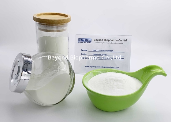 Polvo inmediato del colágeno de los pescados de la solubilidad para los suplementos dietéticos de la salud de la piel